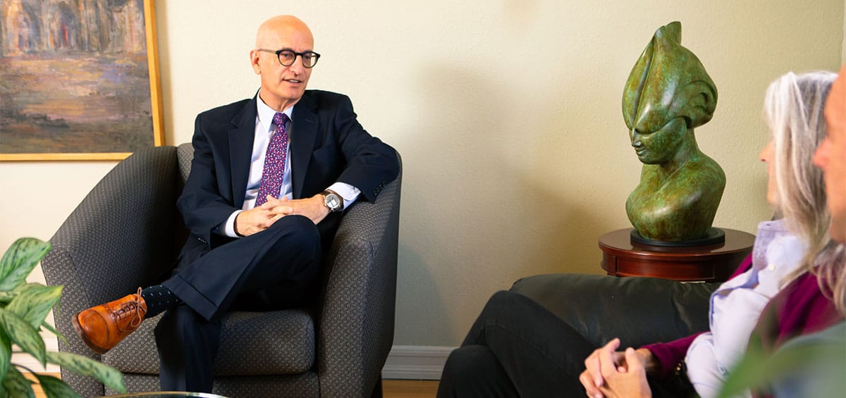 Client investment meeting with Don Gould